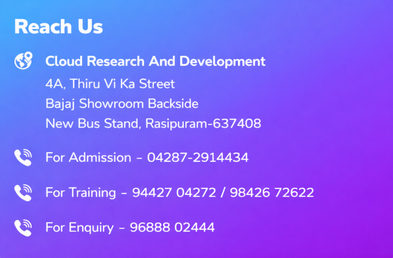 reach cloud research contact details