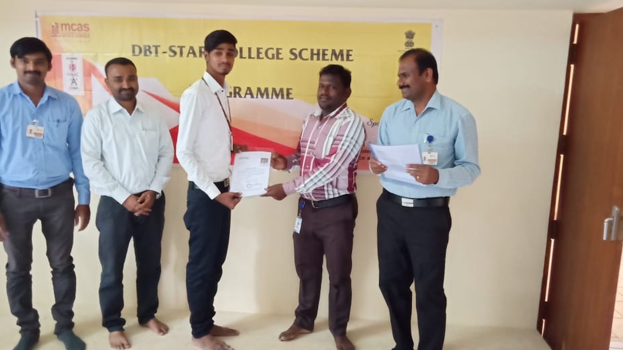 MCAS Rasipuram Training