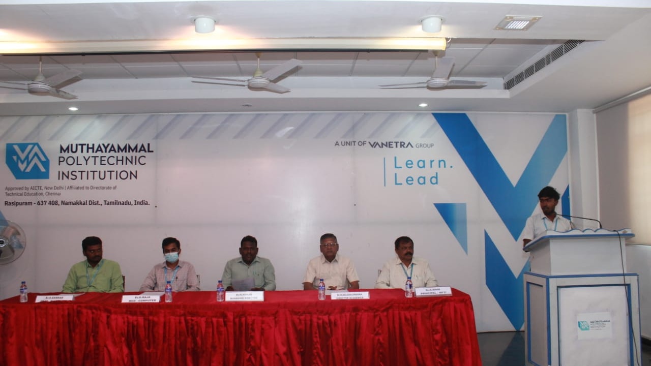 MOE Sign Muthayammal Polytechnic Instituition